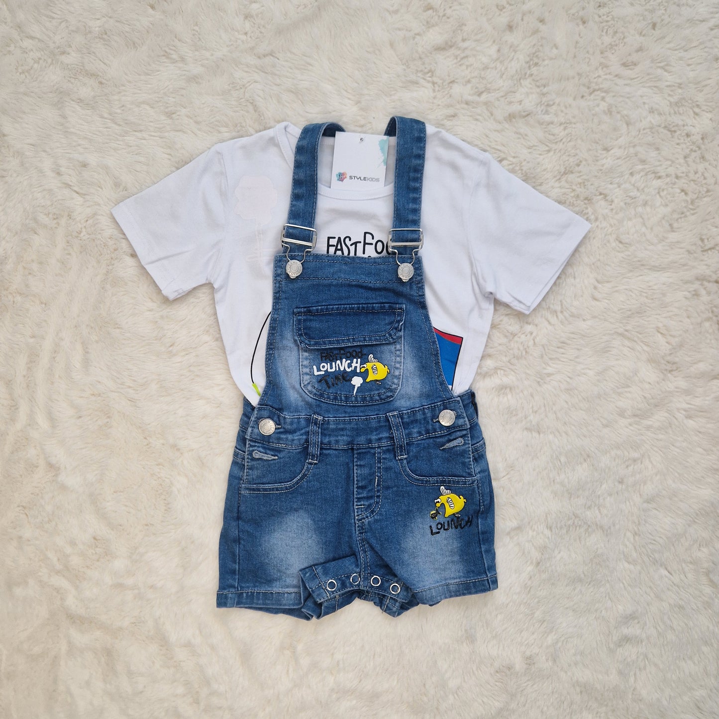 Bébé garçon Salopette "Shark"
